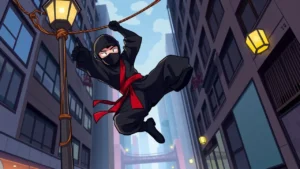 Rope Ninja Oddo Game